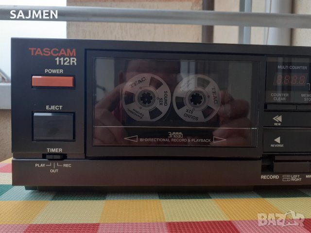 TASCAM -112R;дек, снимка 7 - Декове - 34583069