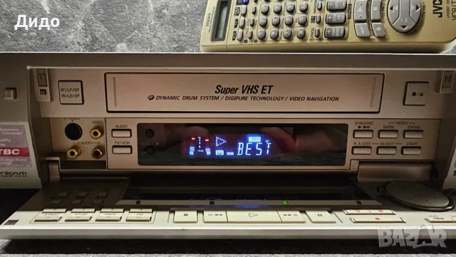 Едно изключително запазено бижу! Негово величество, знаменитият JVC HR-S9700EU , снимка 4 - Плейъри, домашно кино, прожектори - 55830849