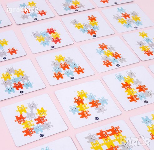 НАМАЛЕНА ЦЕНА! Дървена игра Дженга Зайчета - тетрис конструктор, снимка 6 - Игри и пъзели - 34840907