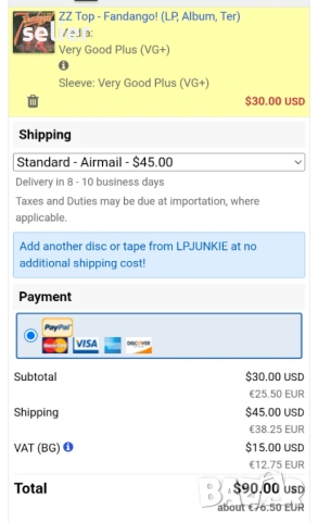 ZZ Top ‎– Fandango! Издание 🇺🇸 USA 1975г Състояние на винила:като звук едната страна е NEAR MINT,д, снимка 10 - Грамофонни плочи - 53660317