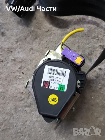 Преден десен предпазен колан за Голф 5 Пасат VW Golf 5 Passat Touran Jetta 1K4857706, снимка 2 - Части - 50755868