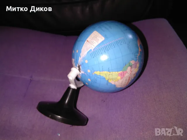 малък глобус на света отличен, снимка 5 - Декорация за дома - 48132182