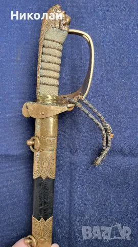 Морска, флот офицерска сабя Англия, Великобритания модел 1827