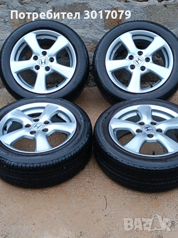 5х 114.3 16 Ки Хонда , снимка 4 - Гуми и джанти - 53517504