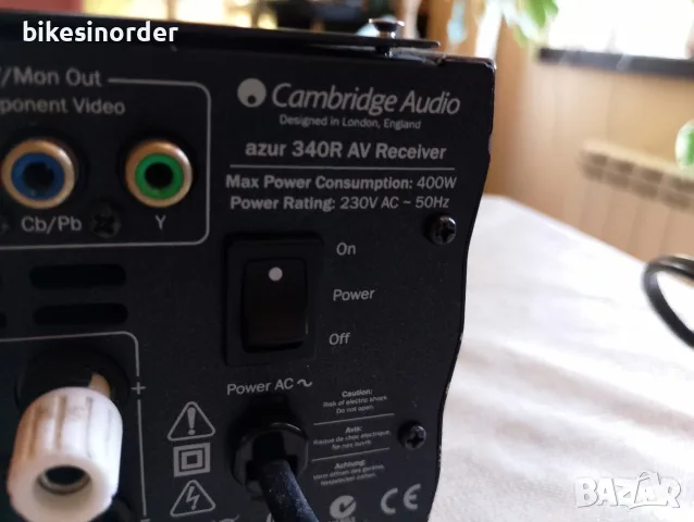Cambridge Audio azur 340R несравним, снимка 8 - Ресийвъри, усилватели, смесителни пултове - 55873833
