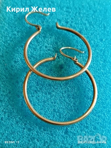 Класически модел сребърни обеци подходящ аксесоар за ежедневието 54217, снимка 6 - Обеци - 53762827