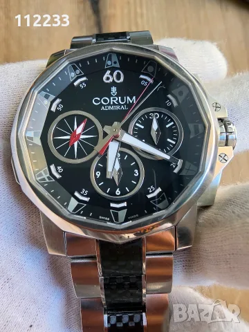 БАРТЕР Corum Admiral's Cup Split Seconds Chronograph, снимка 6 - Мъжки - 55832193