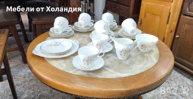 Сервиз за кафе/чай от костен порцелан Royal Stuart