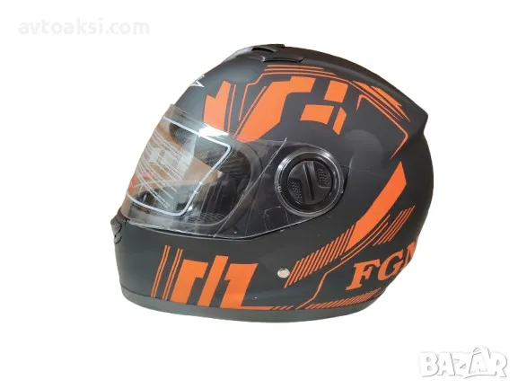 Каска за Мотор  Шлем два цвята, снимка 7 - Аксесоари и консумативи - 47874115