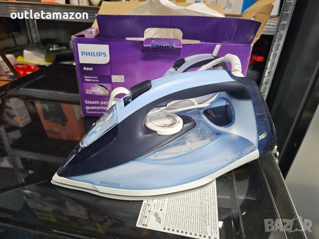 Ютия Philips Azur DST7020/20, 2800 W, снимка 5 - Ютии - 53274522