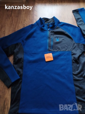 spyder men's gait half zip jacket - страхотно мъжко горнище НОВО БЕЗ ЕТИКЕТИ 2ХЛ, снимка 7 - Спортни дрехи, екипи - 53470195