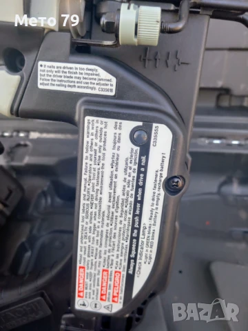 HITACHI NT 50GS Акумулаторен такер , снимка 7 - Други инструменти - 50840711