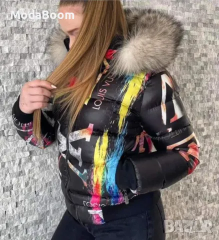 Louis Vuitton Късо Дамско Зимно Яке , снимка 2 - Якета - 48067846