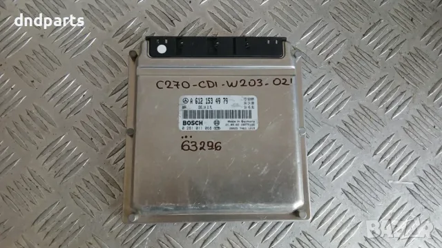 Компютър Mercedes C270 CDI W203 2002 A6121534979 0281011068 Mercedes-Benz C-Class 203 (W/S/CL)