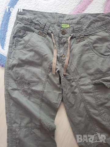 Тъмнозелен панталон , снимка 5 - Панталони - 40850473