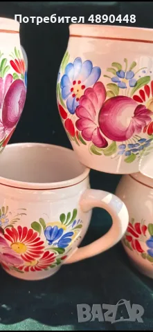 Ръчно изрисувана чешка керамика(Chodská keramika buclák) 