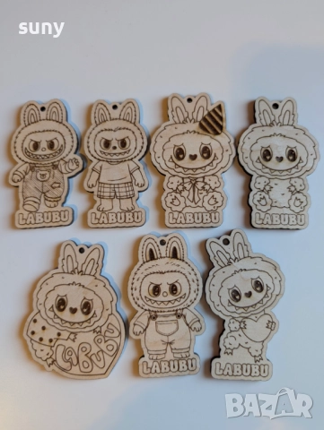 Парти артикули Лабубу, снимка 8 - Други - 51590269