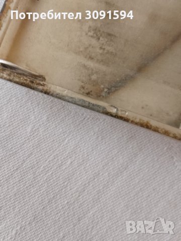 Рядак колекционерски  сребърен комплект табакера и запалка, снимка 10 - Антикварни и старинни предмети - 44480273