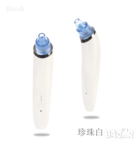 уред с вакуумно почистване на черни точки с четири поставки, снимка 6 - Аксесоари за коса - 53453019