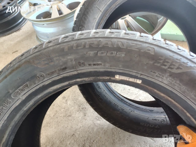 2бр.летни гуми BRIDGESTONE 195 50 15 DOT21 цена за брой, снимка 5 - Гуми и джанти - 51371867