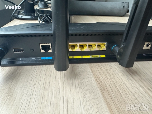 Гигабитов WiFi рутер Asus RT-AC87U, снимка 3 - Рутери - 53300187