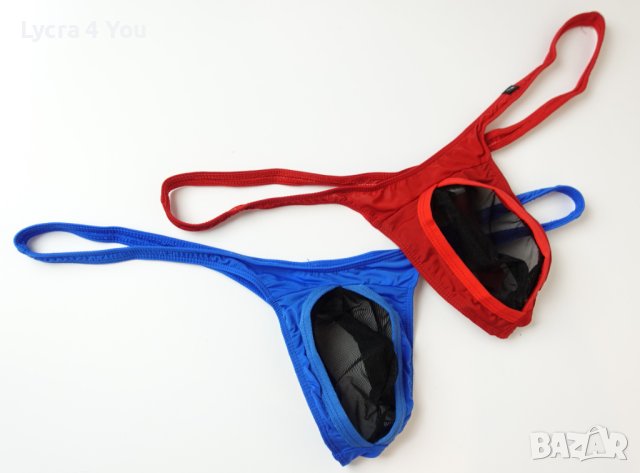 Нови мъжки прашки - сини, бели и червени, снимка 7 - Бельо - 44502386