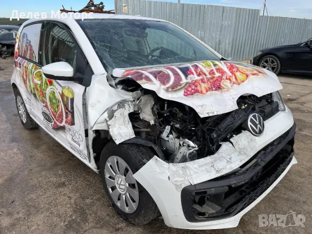 Volkswagen UP 1.0i, 65 кс., двигател DSG, 30000 км., 5 ск., 2024г., euro 6D, Фолксваген ЪП 1.0i, eng