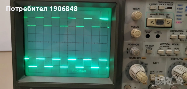 ОСЦИЛОСКОП HITACHI V-660, снимка 5 - Друга електроника - 53810358