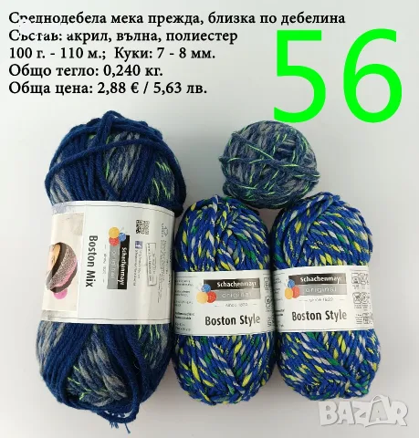 Евтини прежди в малки количества - нови и остатъци, снимка 2 - Други - 52029828