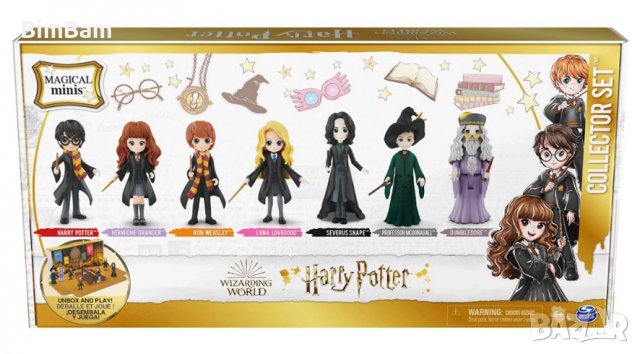 Колекционерски комплект фигурки Хари Потър - MAGICAL minis / HARRY POTTER / Wizarding World 