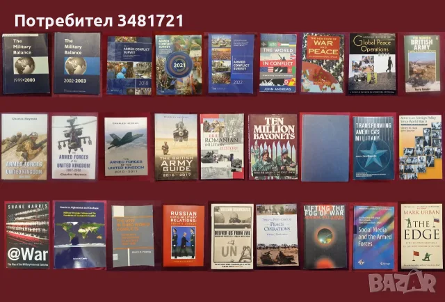 Военна история, армии, анализи - 27 книги