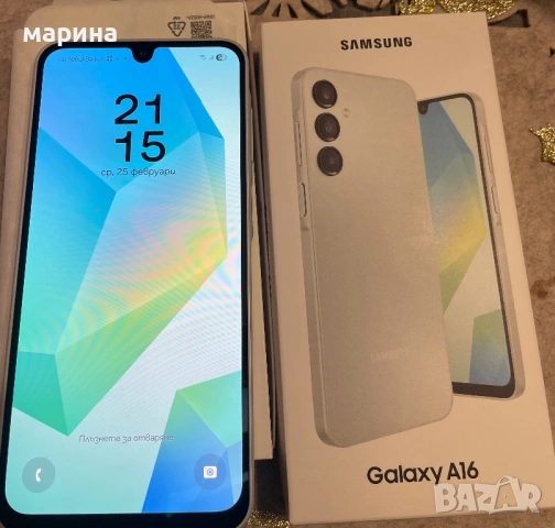 Samsung A16 с две карти, снимка 2 - Samsung - 53624017