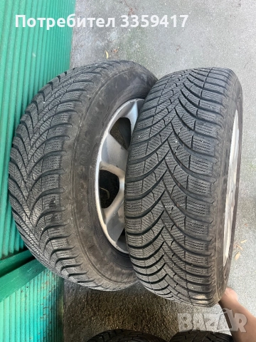 Зимни гуми +джанти 4 броя , снимка 1