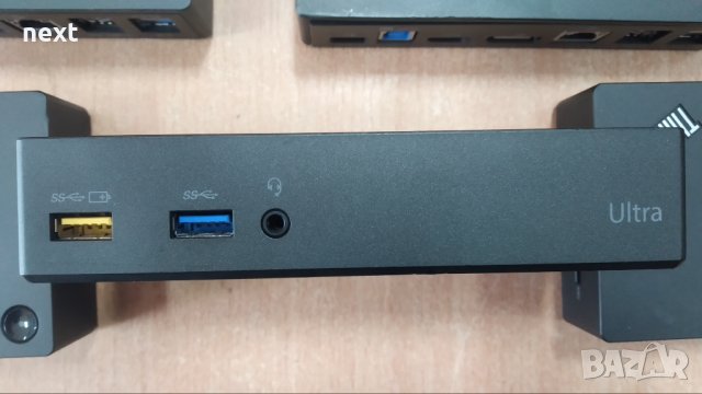 Докинг станция Lenovo ThinkPad USB 3.0 Ultra Dock 40A8 + Гаранция, снимка 4 - Части за лаптопи - 38714545