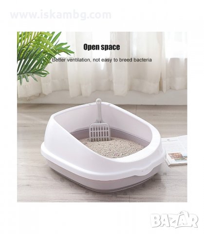 КОТЕШКА ТОАЛЕТНА С ВИСОК БОРД И МОДЕРЕН ДИЗАЙН - код 2735, снимка 3 - Други стоки за животни - 33920601