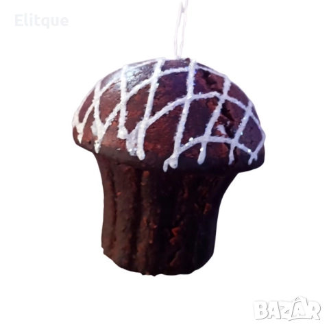 Декоративна фигурка играчка за елха коледна бисквитка. ВАРИАНТИ: Елха,Кексче, Снежинка, снимка 5 - Други стоки за дома - 52903683