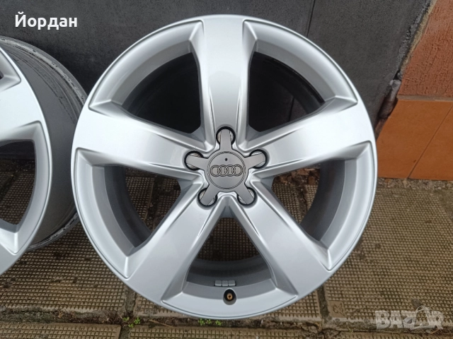 ОРИГИНАЛНИ алуминиеви джанти 18 ' цола 5х112 Ауди / AUDI 5x112 66,6, снимка 11 - Гуми и джанти - 52344530