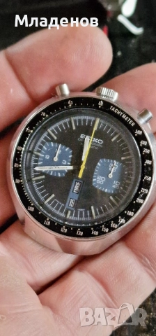 Сейко хронограф . Seiko Bullhead . chronograph ., снимка 4 - Мъжки - 52467115