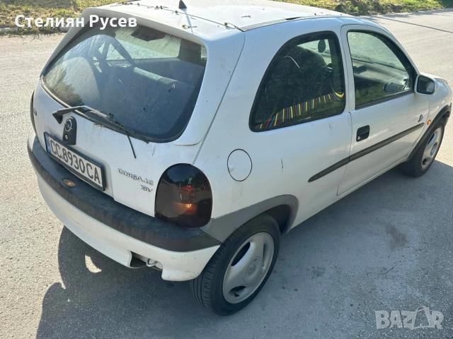 НА ЧАСТИ opel corsa B 1.2i БЕНЗИН само на части -4 джанти с гуми и 4 капачки с ключе за тях 150 лв -, снимка 11 - Автомобили и джипове - 52028413