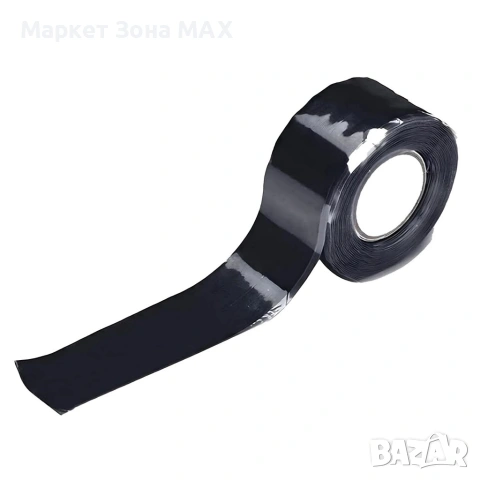 Самозалепваща се силиконова уплътнителна лента черна 25 мм x 3 м, снимка 11 - Други стоки за дома - 53459343