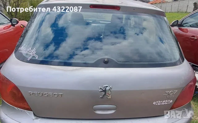 Преден капак , заден капак  от Peugeot / Пежо 307 2.0HDI 90к.с , снимка 4 - Части - 49884562