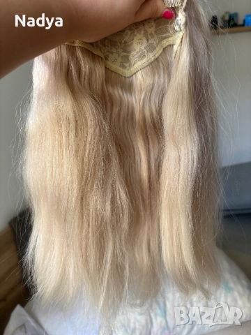 Естествена коса, снимка 2 - Аксесоари за коса - 51775158