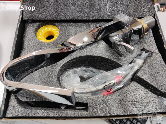 Смесител за мивка Design Desfau хром , снимка 6 - ВИК - 41607589