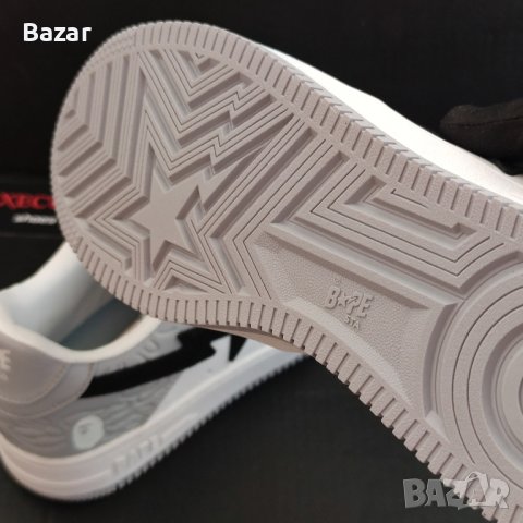 Bape Sta Grey Ape Нови Обувки Маратонки Размер 43 Номер 27.5см Стелка , снимка 5 - Маратонки - 41644963