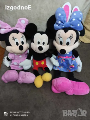 Красиви големи Мини и Мики Маус, снимка 6 - Плюшени играчки - 47459210