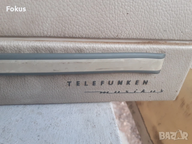Винтич грамофон Телефункен Telefunken Musikus с куфарче, снимка 5 - Антикварни и старинни предмети - 53430095