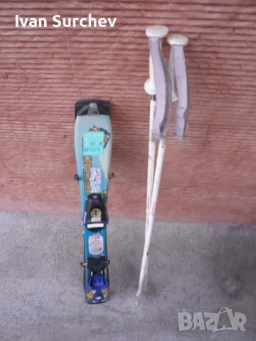 СКИ ДЕТСКИ , ОБУВКИ И ЩЕКИ -75 СМ, снимка 7 - Зимни спортове - 48734259
