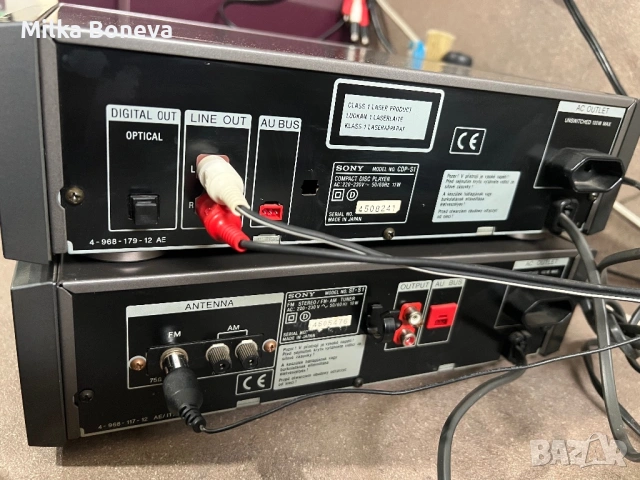SONY CDP-s1, ST-s1, снимка 5 - Аудиосистеми - 53762246