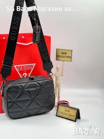 Guess дамска чанта през рамо стилна код 229, снимка 4 - Чанти - 42904332
