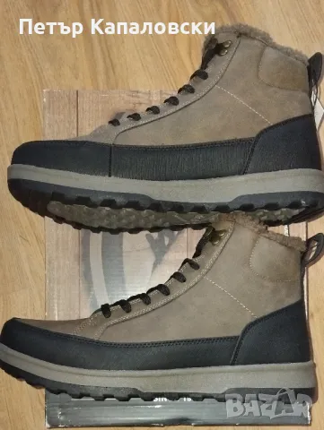 Зимни мъжки обувки ботуши WEATHERPROOF номер 45
Налични номера 43 44 45 46 , снимка 3 - Мъжки боти - 48562595
